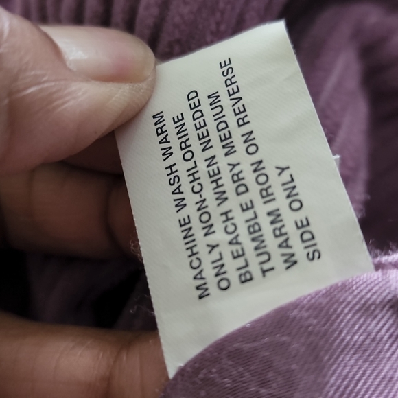 Vintage Gap Corduroy Y2K  LAVENDER  Jacket SZ Small - Picture 7 of 15